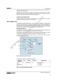 WM8976CGEFL/RV Datasheet Page 22