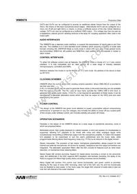 WM8978CGEFL/RV Datasheet Page 22