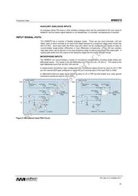 WM8978CGEFL/RV Datasheet Page 23