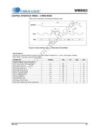 WM8983GEFL/V Datasheet Page 21