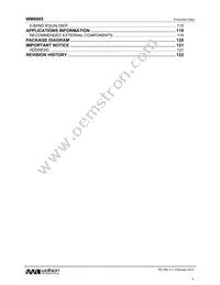 WM8985CGEFL/R Datasheet Page 4