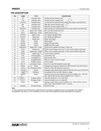WM8985CGEFL/R Datasheet Page 6