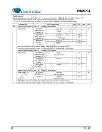 WM8994ECS/R Datasheet Page 22