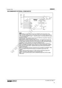 WM9001GEFL/R Datasheet Page 23