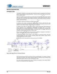 WM9081GICN/RV Datasheet Page 18