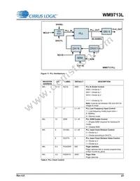 WM9713CLGEFL/RV Datasheet Page 23