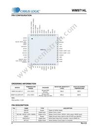 WM9714CLGEFL/V Datasheet Page 4