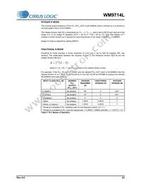 WM9714CLGEFL/V Datasheet Page 23