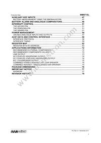 WM9715CLGEFL/RV Datasheet Page 3