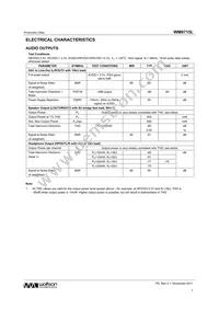 WM9715CLGEFL/RV Datasheet Page 7