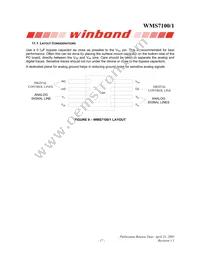 WMS7101100P Datasheet Page 17