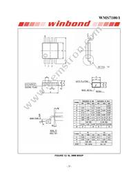 WMS7101100P Datasheet Page 20