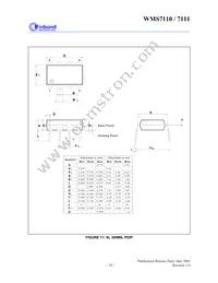 WMS7111100P Datasheet Page 19