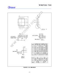 WMS7111100P Datasheet Page 20