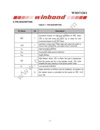 WMS7121100P Datasheet Page 6