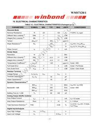 WMS7121100P Datasheet Page 12