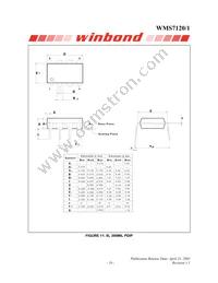 WMS7121100P Datasheet Page 19