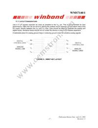 WMS7141100M Datasheet Page 17