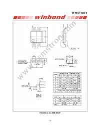 WMS7141100M Datasheet Page 20