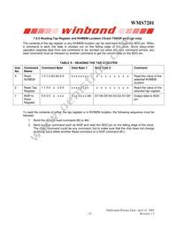 WMS7201050P Datasheet Page 15