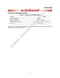 WMS7201050P Datasheet Page 18