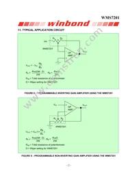 WMS7201050P Datasheet Page 22