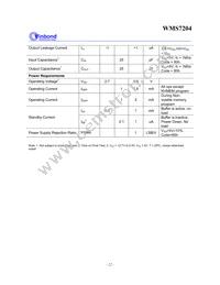 WMS7204050P Datasheet Page 22