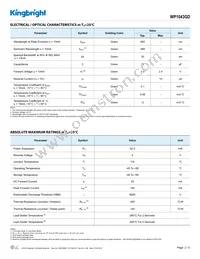 WP1043GD Datasheet Page 2