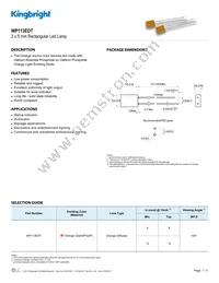 WP113EDT Datasheet Cover