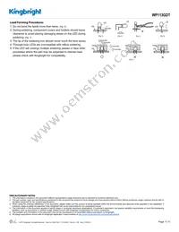 WP113GDT Datasheet Page 5