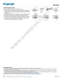 WP113IDT Datasheet Page 5