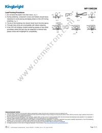 WP115WEGW Datasheet Page 5