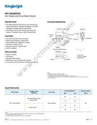 WP115WUM/EGW Datasheet Cover