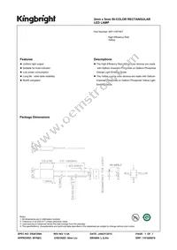 WP117EYWT Datasheet Cover