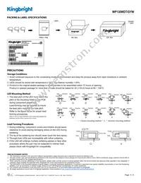 WP130WDT/GYW Datasheet Page 4