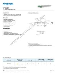 WP132XGT Datasheet Cover