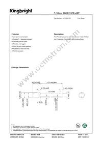 WP132XPGC Datasheet Cover