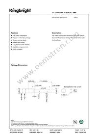 WP132XYC Datasheet Cover