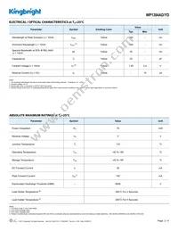 WP1384AD/YD Datasheet Page 2