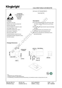 WP138A8QMP/SRD/TG Datasheet Cover