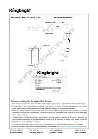 WP138A8QMP/SRD/TG Datasheet Page 5