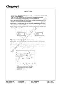 WP138A8QMP/SRD/TG Datasheet Page 6