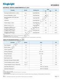 WP1503SRC/D Datasheet Page 2