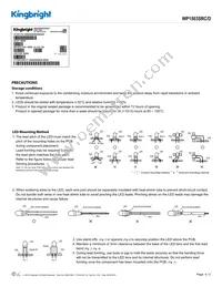 WP1503SRC/D Datasheet Page 4