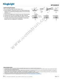 WP1503SRC/D Datasheet Page 5