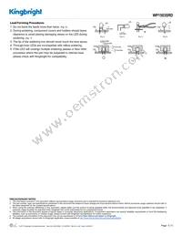 WP1503SRD Datasheet Page 5