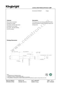 WP383EDT Datasheet Cover