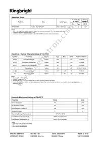 WP383YDT Datasheet Page 2
