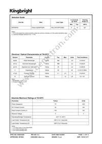 WP3A8YD Datasheet Page 2