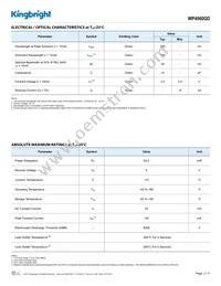 WP4060GD Datasheet Page 2